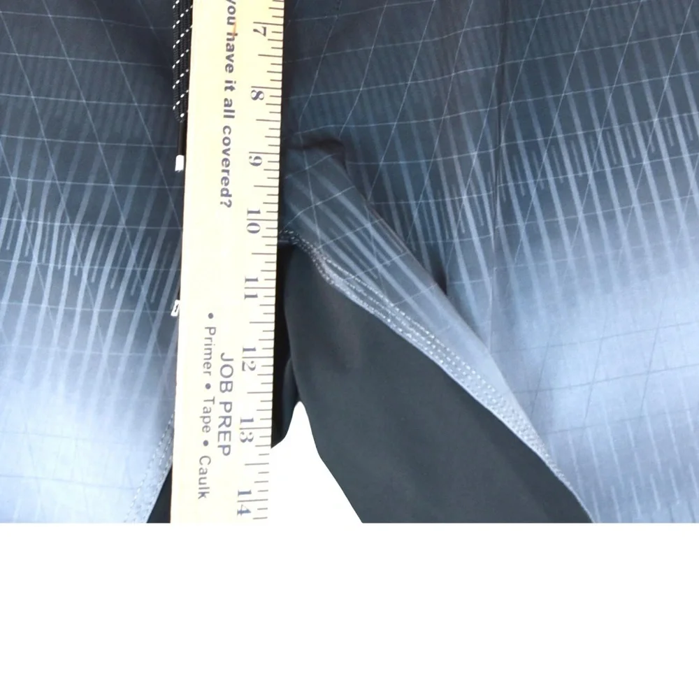 Billabong Recycled Fluid Pro Board Shorts Men’s 42 Black Gray Gradient Surf Swim
